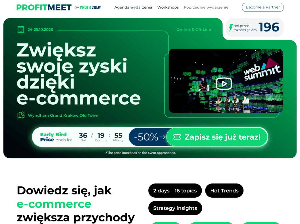 Tech conference, Warsaw